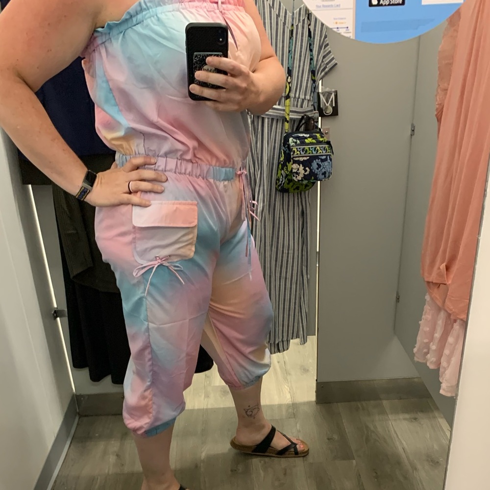 Plus sized junior’s jumpsuit